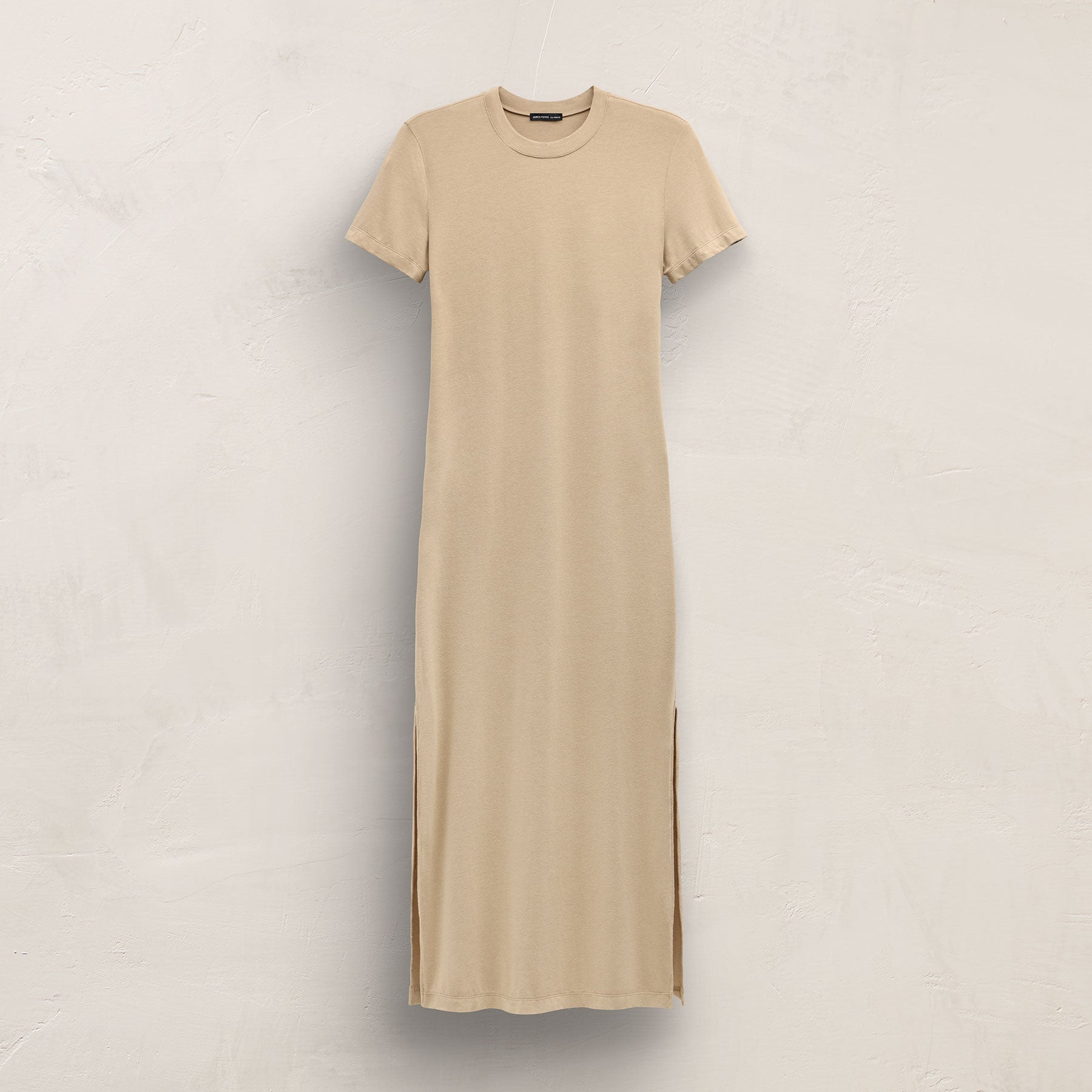Robe confortable en style t-shirt – Kaki clair